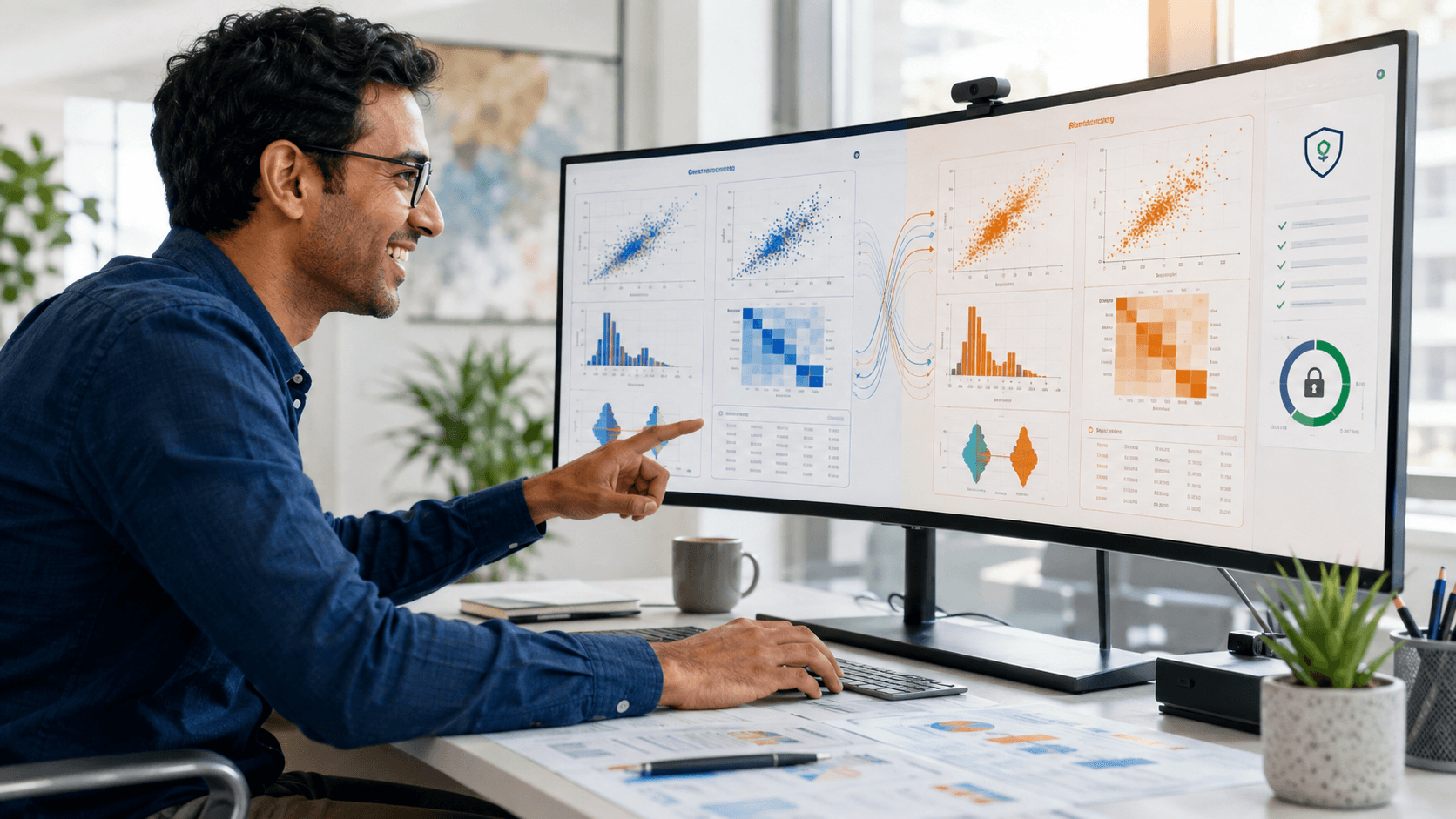 Datos sintéticos que parecen reales, sin exponer los datos reales